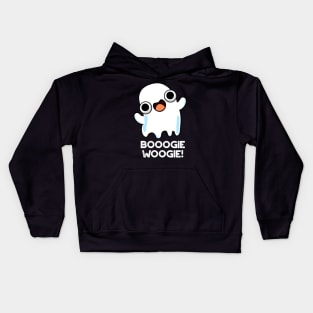 Booogie Woogie Funny Music Ghost Pun Kids Hoodie